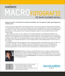 Handboek Macrofotografie achterzijde