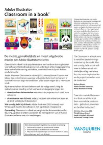 Classroom in a book: Illustrator 2022, Nederlandse editie achterzijde
