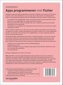 Apps programmeren met Flutter achterzijde