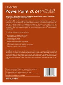 Handboek PowerPoint 2024 achterzijde