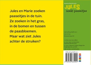 Jules zoekt paaseitjes achterzijde