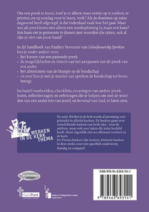 Handboek preeklezers achterzijde