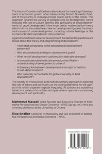 The Return of Ethics and Spirituality in Global Development achterzijde