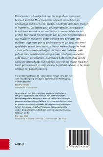 In de muziek achterzijde