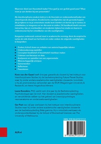 Academische vaardigheden voor interdisciplinaire studies achterzijde