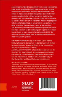 Academische Vrijheden in Nederland achterzijde