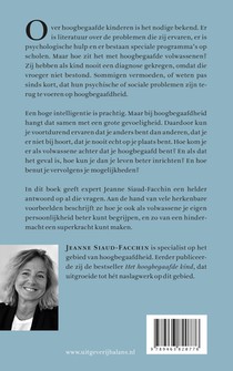 Te intelligent om gelukkig te zijn? achterzijde