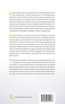 Componist van de stilte achterzijde