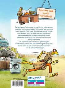 Geheim agent Salamander achterzijde