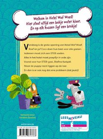 Welkom bij Hotel Waf Woef achterzijde
