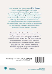 Casper, een rouwboek achterzijde