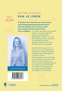 Start to sleep achterzijde