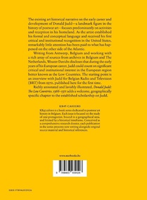 Donald Judd achterzijde