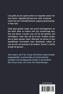 Vampier zonder tanden achterzijde