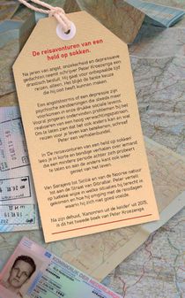 De reisavonturen van een Held op Sokken achterzijde