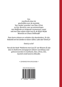 DE ZENMEESTER DIE BLAFTE achterzijde