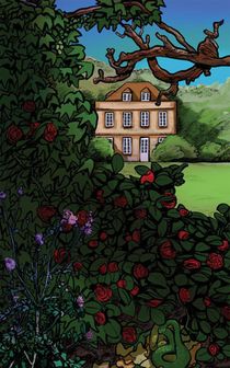 Het Italiaanse meisje achterzijde