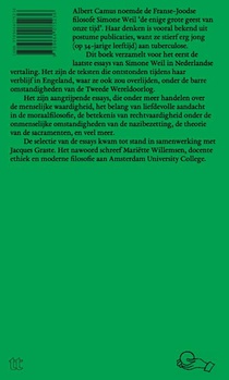 Wat is heilig in de mens? achterzijde