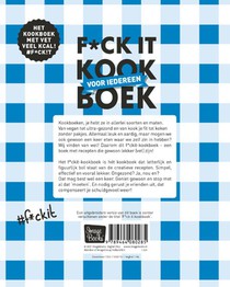 F*ck it kookboek voor iedereen achterzijde