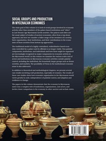 Social Groups and Production in Mycenaean Economies achterzijde