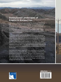 Institutional Landscapes of Empire in Ancient Iran achterzijde