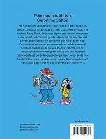 Mijn naam is Stilton, Geronimo Stilton achterzijde