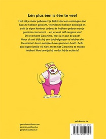 Eén plus één is één te veel achterzijde