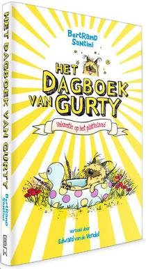 Het dagboek van Gurty display achterkant