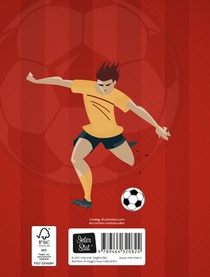Voetbal Vriendenboek achterzijde