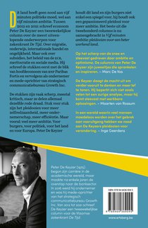 Vijf minuten ambitie achterzijde