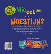 Wie eet wie in de woestijn? achterzijde