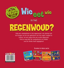 Wie eet wie in het regenwoud? achterzijde