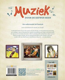 Muziek door de eeuwen heen achterzijde