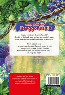 Berggorilla's achterzijde