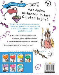 Wat deden olifanten in het Griekse leger? achterzijde