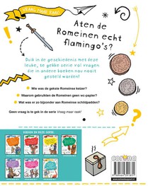 Aten de Romeinen echt flamingo's? achterzijde