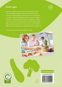 Ik eet vegan achterzijde
