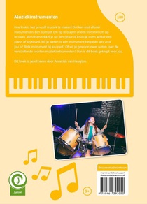 Muziekinstrumenten achterzijde