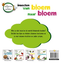 Insecten van bloem tot bloem achterzijde