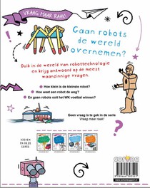 Gaan robots de wereld overnemen? achterzijde