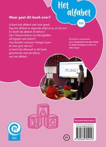 Het alfabet achterzijde