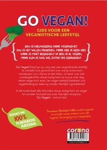 Go vegan! achterzijde