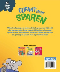 Olifant leert sparen achterzijde