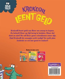 Krokodil leent geld achterzijde