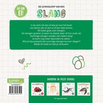 De levensloop van een slang achterzijde