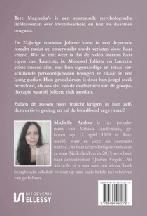 Tere magnolia's achterzijde