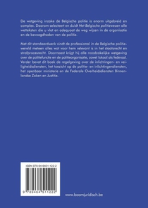 Het Belgische politiewezen 2024 achterzijde