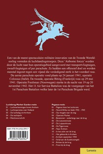 Pegasus kiest het luchtruim achterzijde