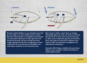 Koershouden met sheet-to-tiller achterzijde