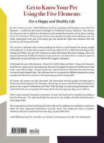 Get to know your pet using the Five Elements achterzijde